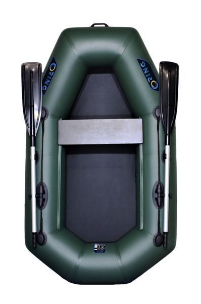 Надувная лодка ПВХ RING Thunder T200 ⌀32 см гребная, одноместная, зеленая (2м) 000200 фото