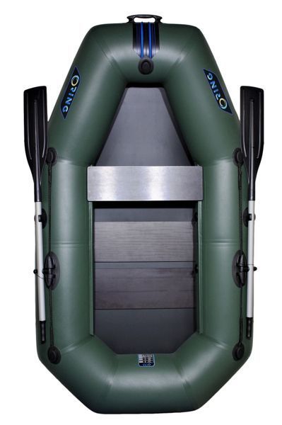 Надувная лодка ПВХ RING Thunder T220S ⌀34 см гребная, одноместная, зеленая (2.2м) 000220s фото