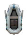 Надувная лодка ПВХ RING Thunder T220S ⌀34 см гребная, одноместная, серая (2.2м) 000220sg фото 2