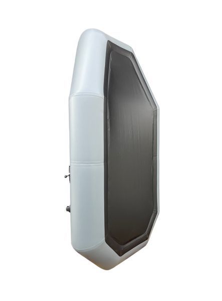 Надувний човен ПВХ RING Thunder T240S ⌀34 см гребний, двомісний, сірий (2.4м) 000240sg фото