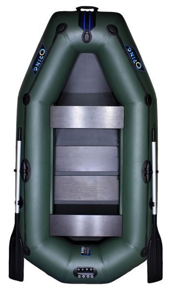 Надувная лодка ПВХ RING Thunder T249Skt ⌀36 см гребная, двухместная, зеленая (2.49м) 000249skt фото