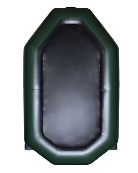Надувная лодка ПВХ RING Thunder T249 ⌀42 см гребная, двухместная, зеленая (2.49м) 00024942s фото