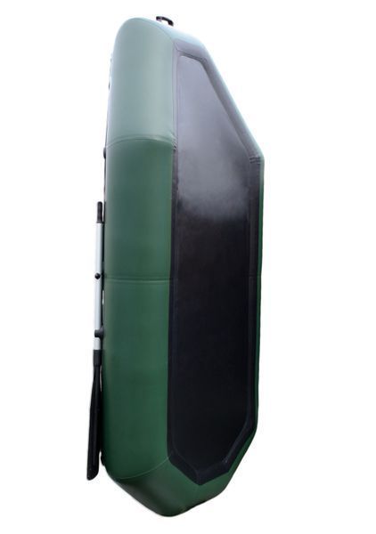 Надувний човен ПВХ RING Thunder T270 ⌀36 см гребний, двомісний, зелений (2.7м) 000270 фото