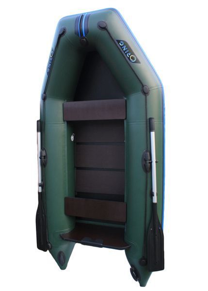 Лодка ПВХ Ring Thunder TM270 2.7м, 2-местная моторная зеленая 111270 фото