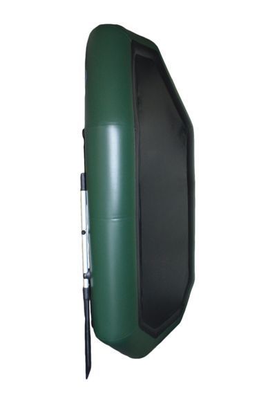 Надувная лодка ПВХ RING Thunder T240bs ⌀34 см гребная, двухместная, зеленая (2.4м) bs000240 фото