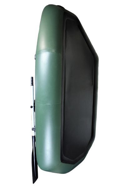 Надувная лодка ПВХ RING Thunder T249S ⌀36 см гребная, двухместная, зеленая (2.49м) 000249s фото
