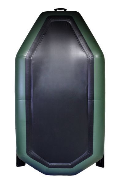 Надувная лодка ПВХ RING Thunder T249S ⌀36 см гребная, двухместная, зеленая (2.49м) 000249s фото