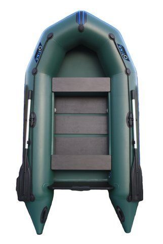 Лодка ПВХ Ring Thunder TM285 2.85 м, 2-местная моторная зеленая 111285 фото